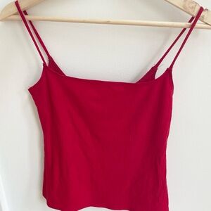 Reformation Scarlet Double Strap Camisole